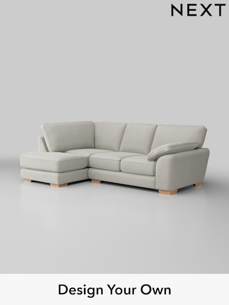 Plush Chenille/Oyster Stamford Grand Relaxed Sit (W44732) | £2,375