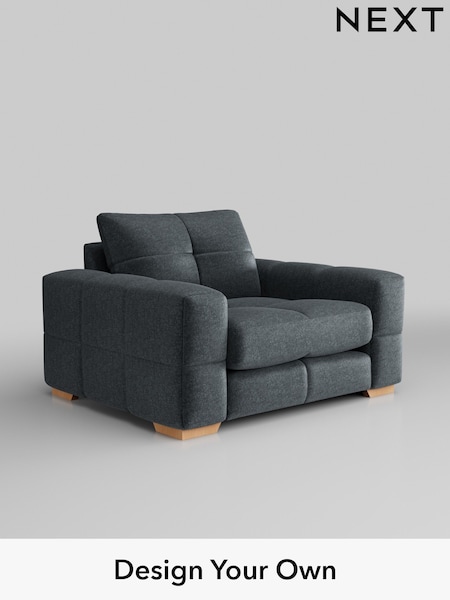 Plush Chenille/Slate Blue Brooke Deep Sit (W44734) | £1,325