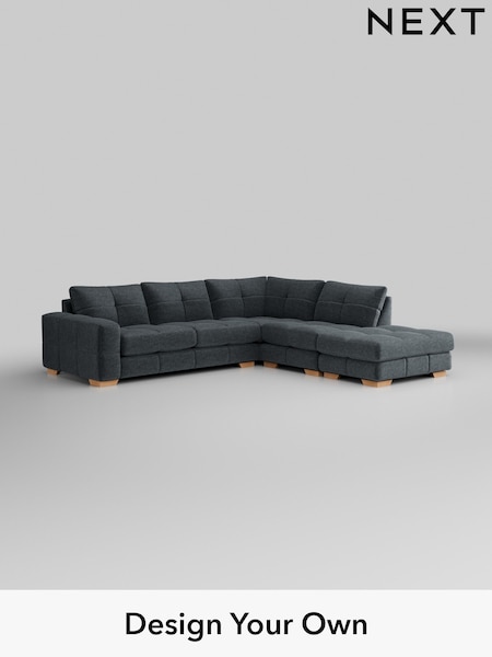 Plush Chenille/Slate Blue Brooke Deep Sit (W44734) | £2,825