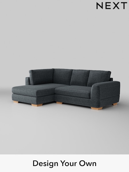Plush Chenille/Slate Blue Clayton (W44738) | £1,725