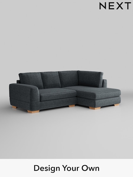 Plush Chenille/Slate Blue Clayton (W44738) | £1,725