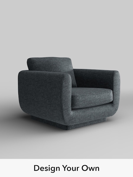 Plush Chenille/Slate Blue N Premium Pia (W44747) | £1,025
