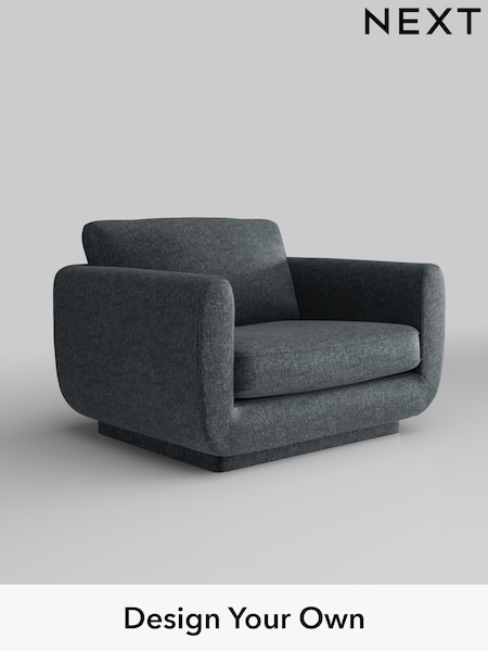 Plush Chenille/Slate Blue N Premium Pia (W44747) | £1,125