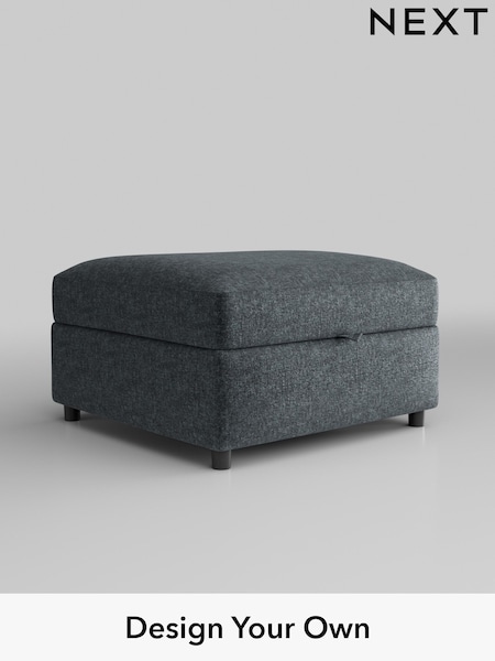 Plush Chenille/Slate Blue Parker Platform (W44749) | £499