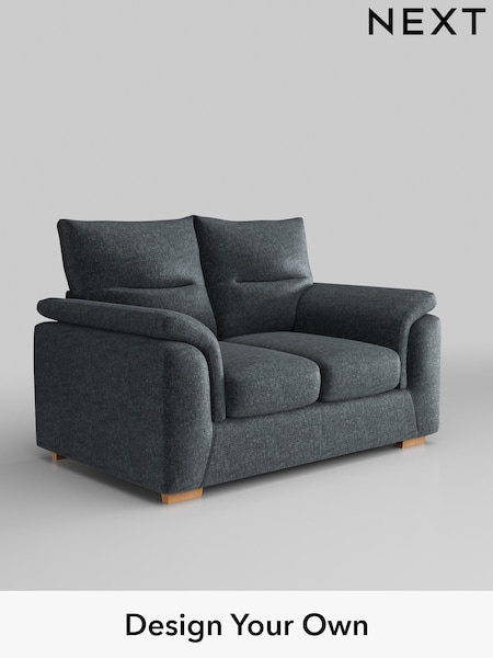 Plush Chenille/Slate Blue Hayden Highback (W44750) | £1,025