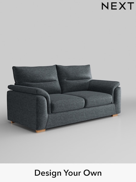 Plush Chenille/Slate Blue Hayden Highback (W44750) | £1,225