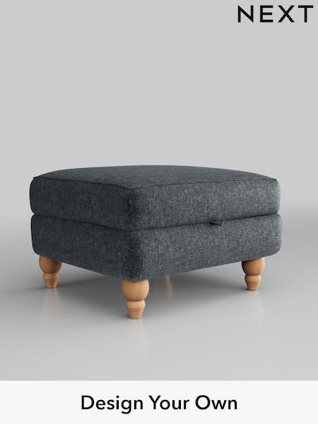 Plush Chenille/Slate Blue Lilly Ii (W44751) | £475