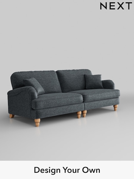 Plush Chenille/Slate Blue Lilly Ii (W44751) | £1,150