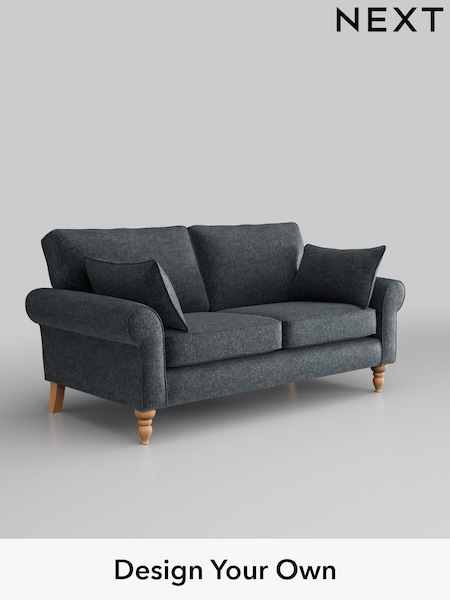 Plush Chenille/Slate Blue Mallory (W44752) | £899