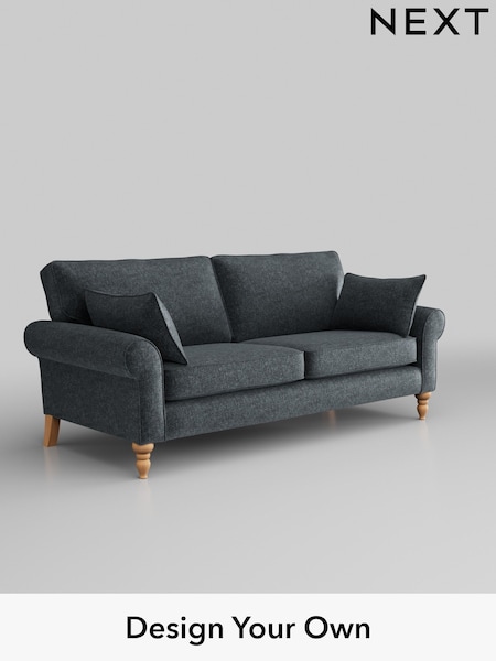 Plush Chenille/Slate Blue Mallory (W44752) | £999