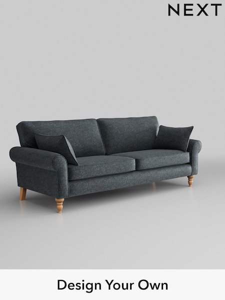 Plush Chenille/Slate Blue Mallory (W44752) | £1,099