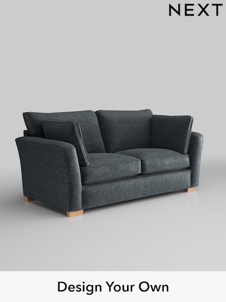 Plush Chenille/Slate Blue Heath Highback (W44753) | £1,225