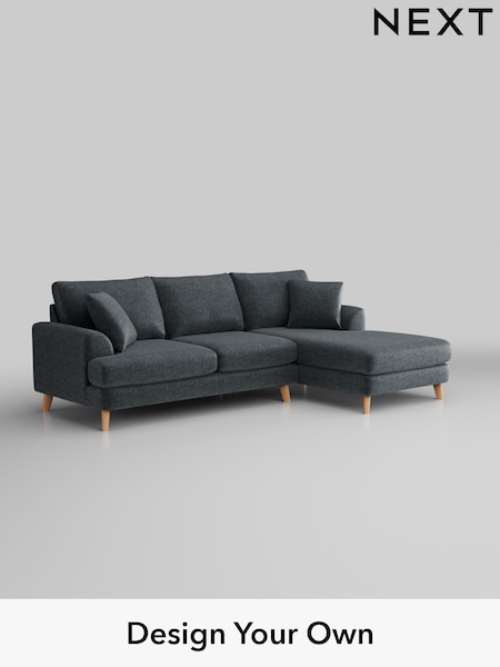 Plush Chenille/Slate Blue Parker (W44754) | £2,150