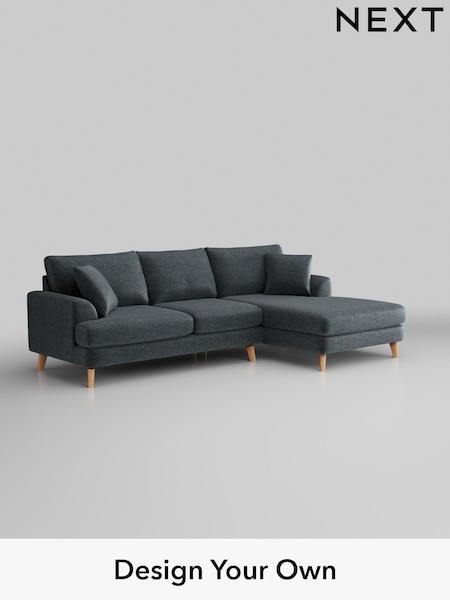 Plush Chenille/Slate Blue Parker (W44754) | £2,299