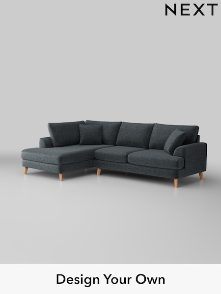Plush Chenille/Slate Blue Parker (W44754) | £2,250