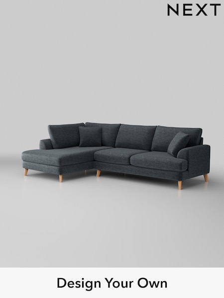 Plush Chenille/Slate Blue Parker (W44754) | £2,350
