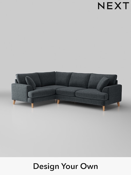 Plush Chenille/Slate Blue Parker (W44754) | £2,325