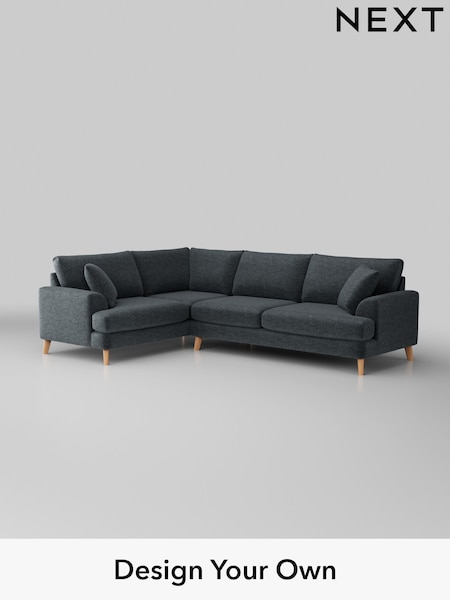 Plush Chenille/Slate Blue Parker (W44754) | £2,425