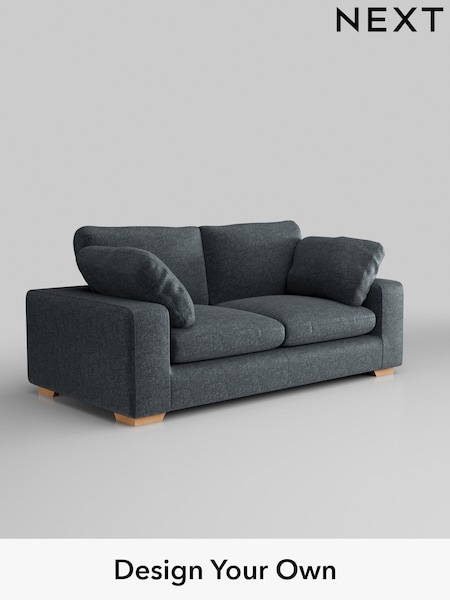 Plush Chenille/Slate Blue N Premium The Snuggle Grand (W44757) | £1,799