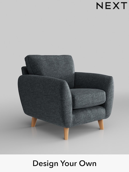 Plush Chenille/Slate Blue Wilson (W44758) | £550