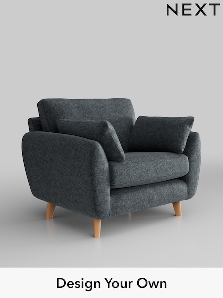 Plush Chenille/Slate Blue Wilson (W44758) | £650