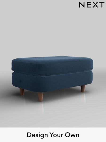 Plush Velvet Easy Clean/Airforce Blue Camden (W44761) | £350