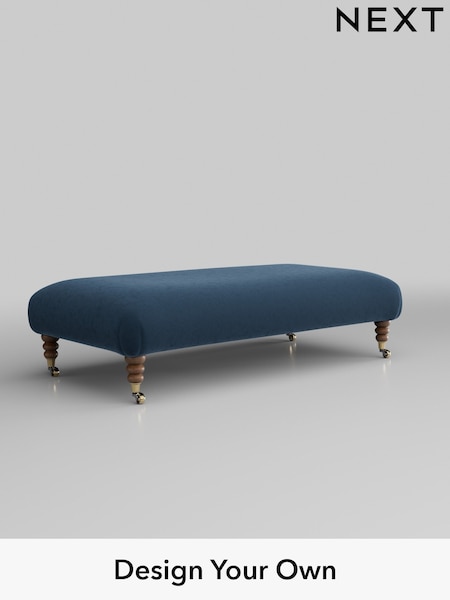 Plush Velvet Easy Clean/Airforce Blue Erin Deep Relaxed Sit (W44764) | £475