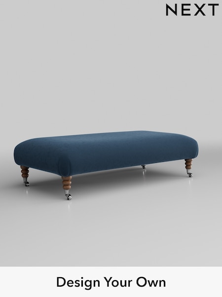 Plush Velvet Easy Clean/Airforce Blue Erin Deep Relaxed Sit (W44764) | £475