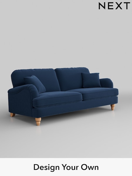 Plush Velvet Easy Clean/Airforce Blue Lilly Ii (W44767) | £1,050