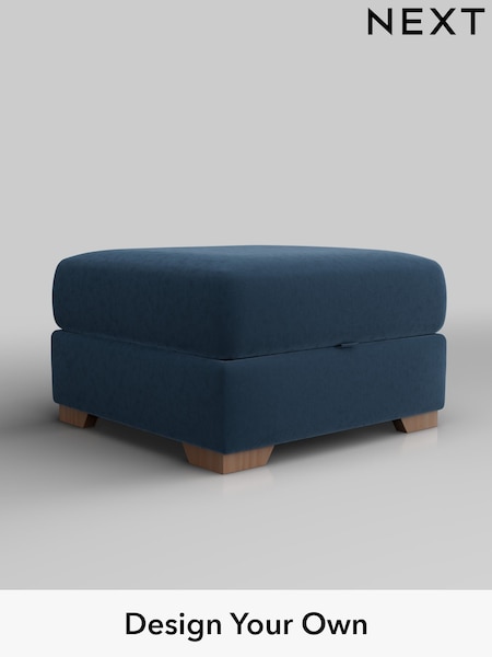 Plush Velvet Easy Clean/Airforce Blue Houghton Deep Sit (W44771) | £499