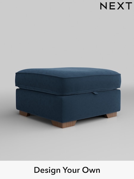 Plush Velvet Easy Clean/Airforce Blue Stamford (W44773) | £499