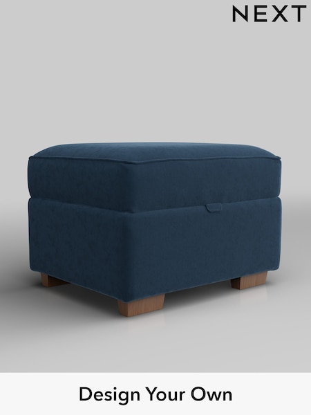 Plush Velvet Easy Clean/Airforce Blue Malvern (W44775) | £475