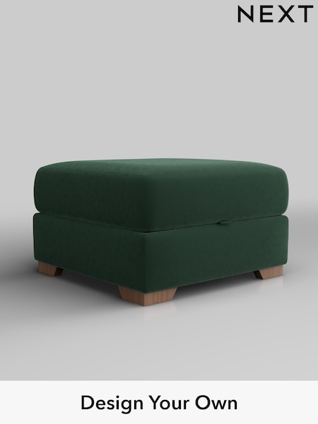 Plush Velvet Easy Clean/Bottle Green Houghton Deep Sit (W44782) | £499