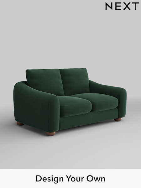 Plush Velvet Easy Clean/Bottle Green Arches (W44786) | £1,125
