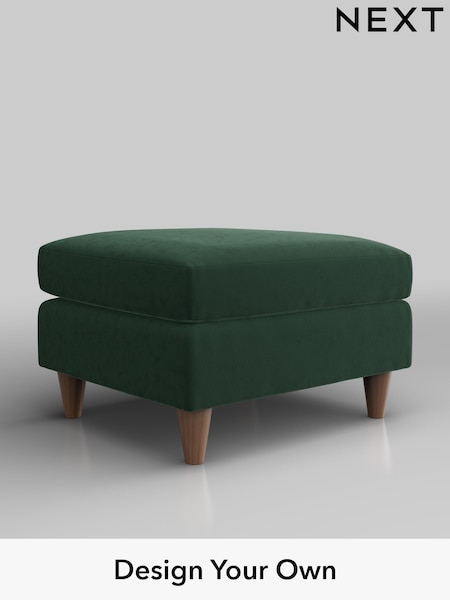 Plush Velvet Easy Clean/Bottle Green Elliot Highback (W44791) | £350