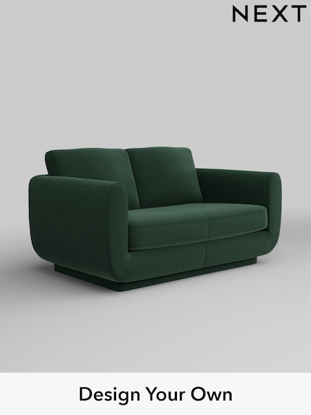 Plush Velvet Easy Clean/Bottle Green N Premium Pia (W44797) | £1,325