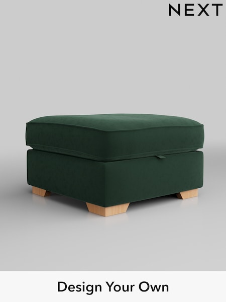 Plush Velvet Easy Clean/Bottle Green Stamford Grand Relaxed Sit (W44799) | £499