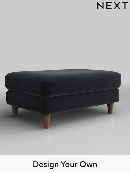 Plush Velvet Easy Clean/Charcoal Grey Hartley Highback Relaxed Sit (W44803) | £425