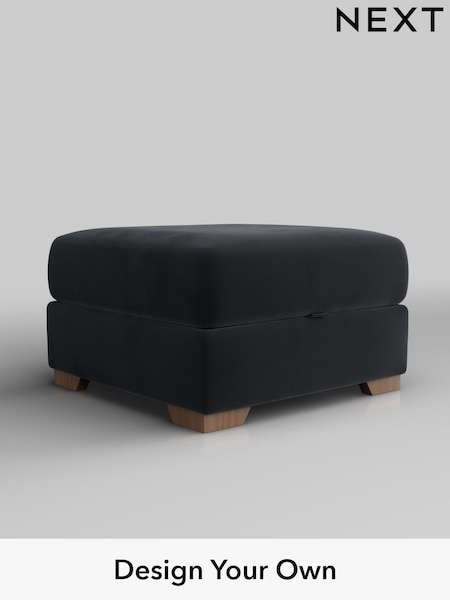 Plush Velvet Easy Clean/Charcoal Grey Houghton Deep Sit (W44806) | £499