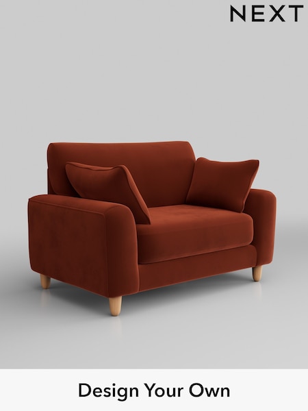 Plush Velvet Easy Clean/Ginger Orange Campbell (W44814) | £975