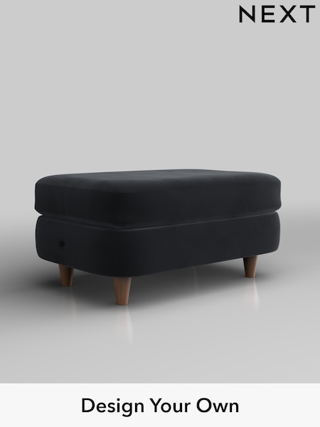 Plush Velvet Easy Clean/Charcoal Grey Camden (W44817) | £350