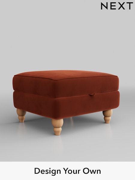 Plush Velvet Easy Clean/Ginger Orange Lilly Ii (W44820) | £475