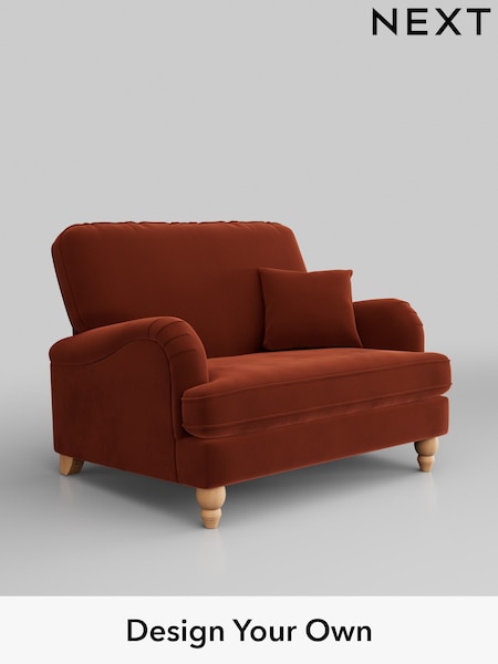 Plush Velvet Easy Clean/Ginger Orange Lilly Ii (W44820) | £750
