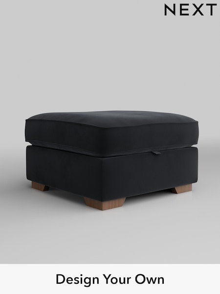 Plush Velvet Easy Clean/Charcoal Grey Stamford Highback (W44824) | £499