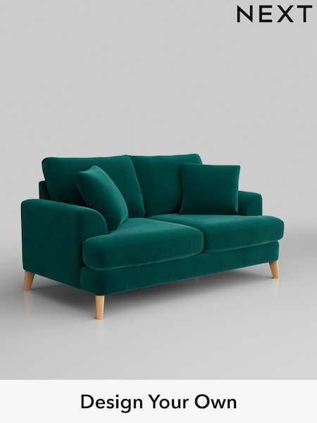 Plush Velvet Easy Clean/Juniper Green Parker (W44828) | £1,275