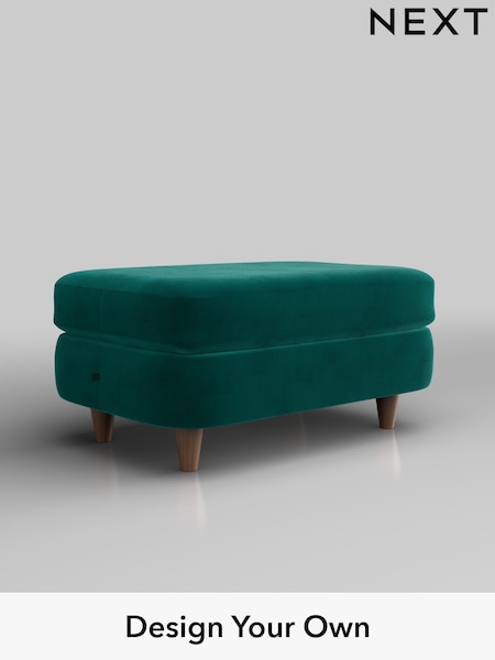 Plush Velvet Easy Clean/Juniper Green Camden (W44831) | £350
