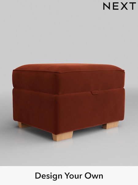 Plush Velvet Easy Clean/Ginger Orange Michigan Ii (W44839) | £475