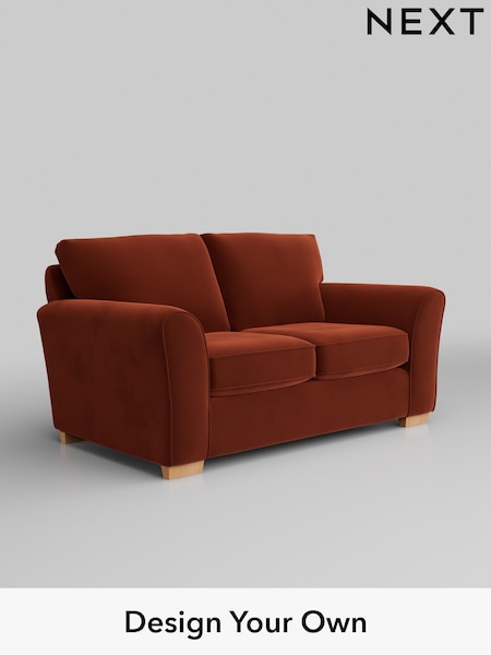 Plush Velvet Easy Clean/Ginger Orange Michigan Ii (W44839) | £875