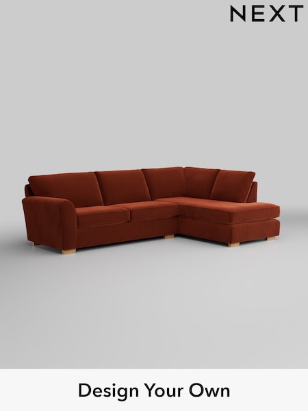 Plush Velvet Easy Clean/Ginger Orange Michigan Ii (W44839) | £1,650