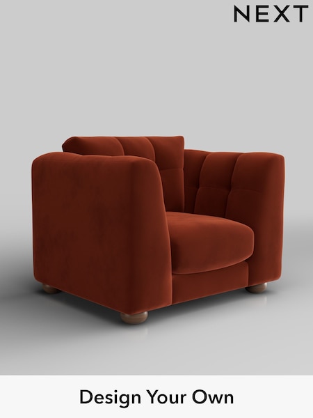Plush Velvet Easy Clean/Ginger Orange Jasmine (W44842) | £1,075